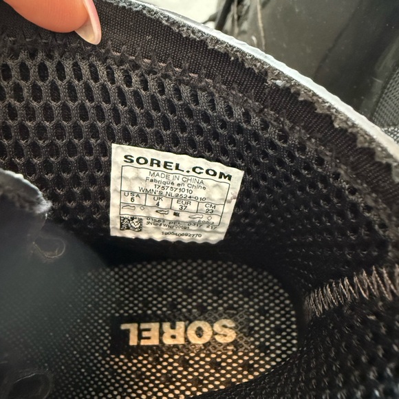 Women's Sorel Rain Wedge - Gloss - Picture 6 of 9